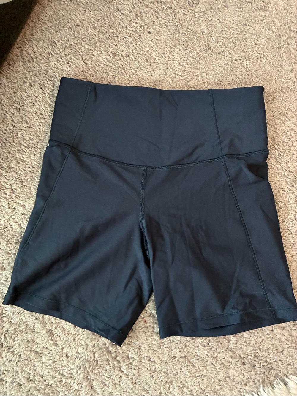all in motion Navy High-Rise Bike Shorts